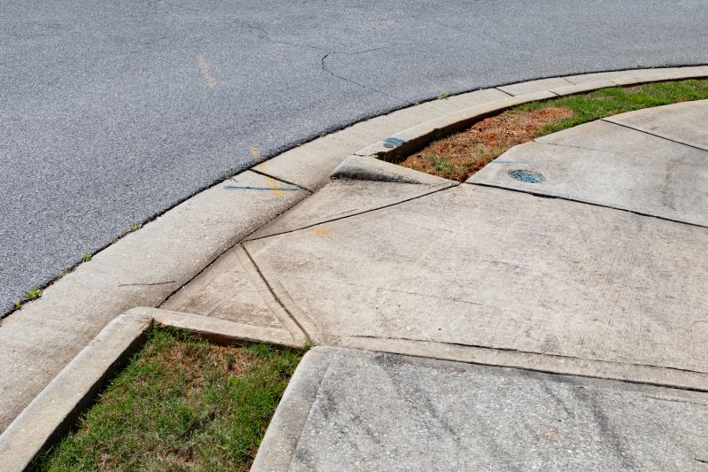 Curb And Sidewalk Installation