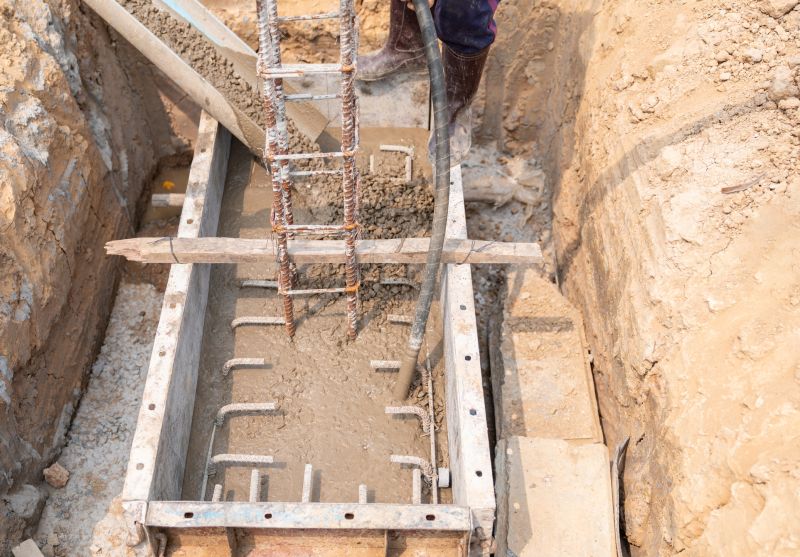 Foundation Concrete Pouring