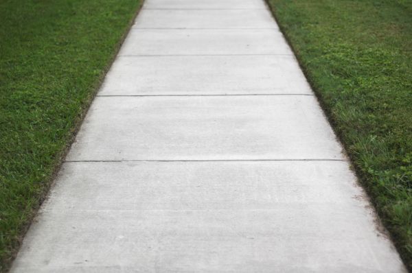 Sidewalk Concrete Construction in Conway