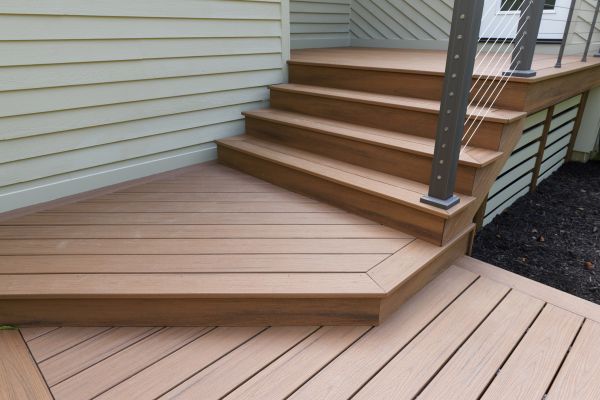 Patio Staircase Construction in Conway
