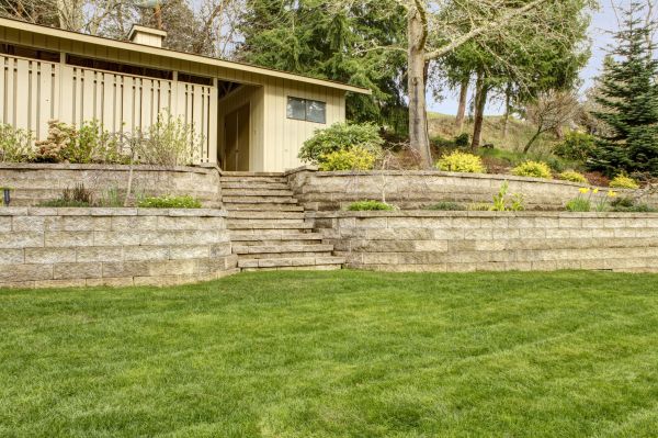 Retaining Wall Construction in Conway