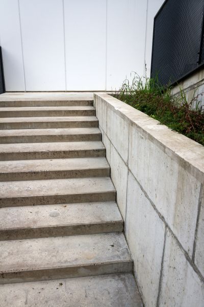 Cement Stair Installation in Conway