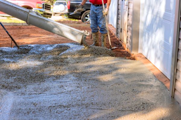 Cement Driveway Pouring in Conway