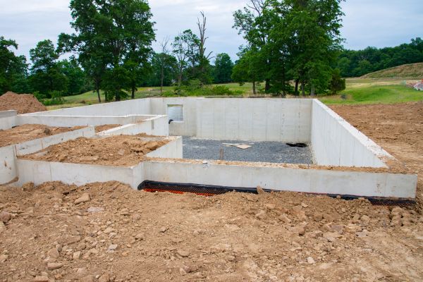 Basement Foundation Pouring in Conway