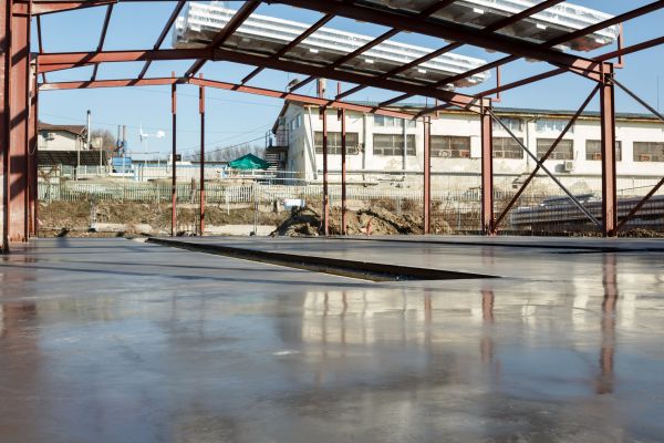 Building Slab Installation in Conway