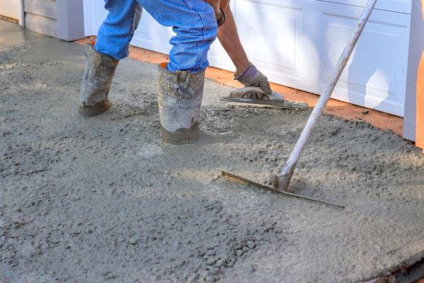 Driveway Slab Construction in Conway