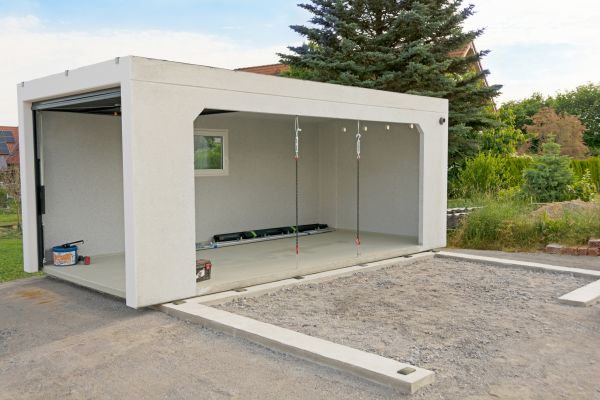 Garage Foundation Installation in Conway