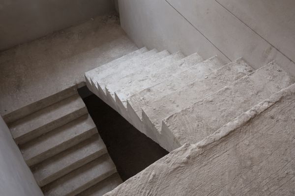 Cement Staircase Construction in Conway