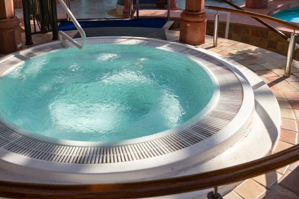 Hot Tub Patio Construction in Conway