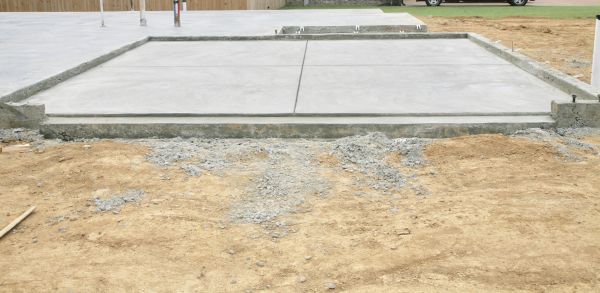 Garage Foundation Replacement in Conway