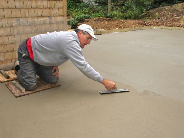 Flat Concrete Installation in Conway