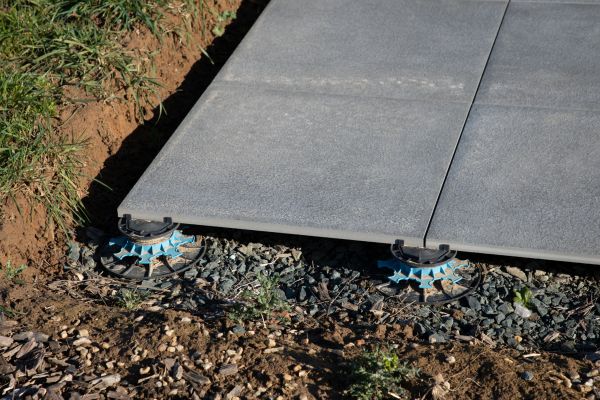 Sidewalk Slab Installation in Conway