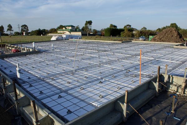 Barn Pad Construction in Conway