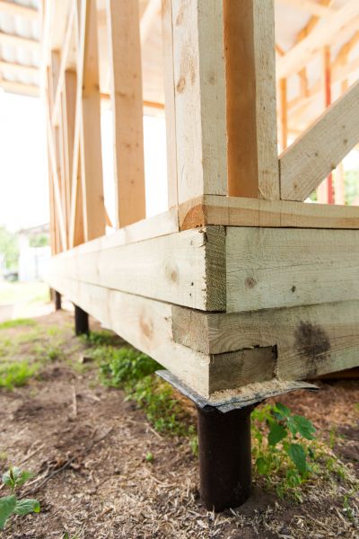 Barn Footing Construction in Conway