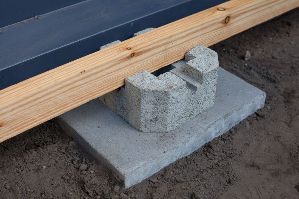 Deck Footing Construction in Conway