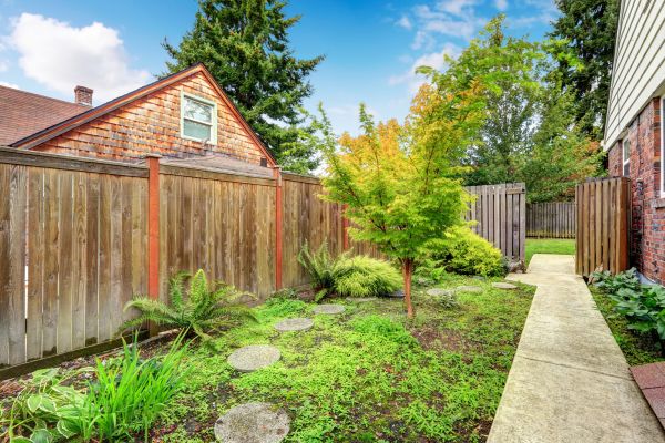 Backyard Walkway Construction in Conway