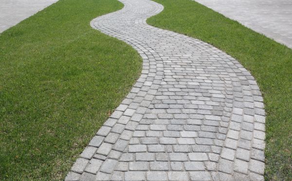 Yard Walkway Construction in Conway